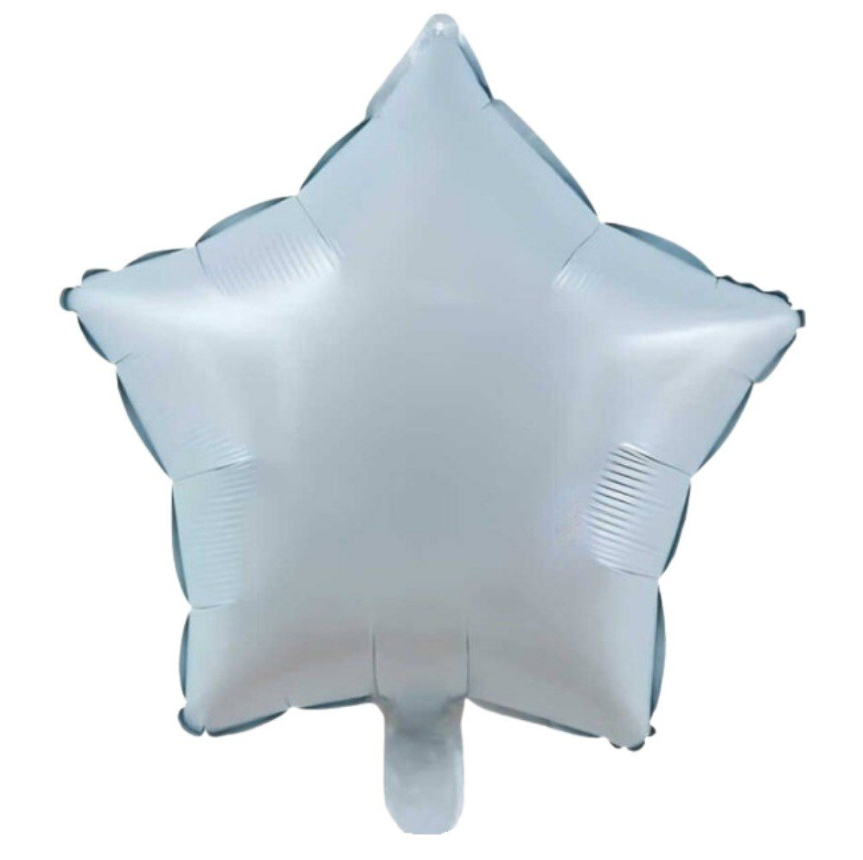 Yıldız Retro Mavi Folyo Balon 18 İNC